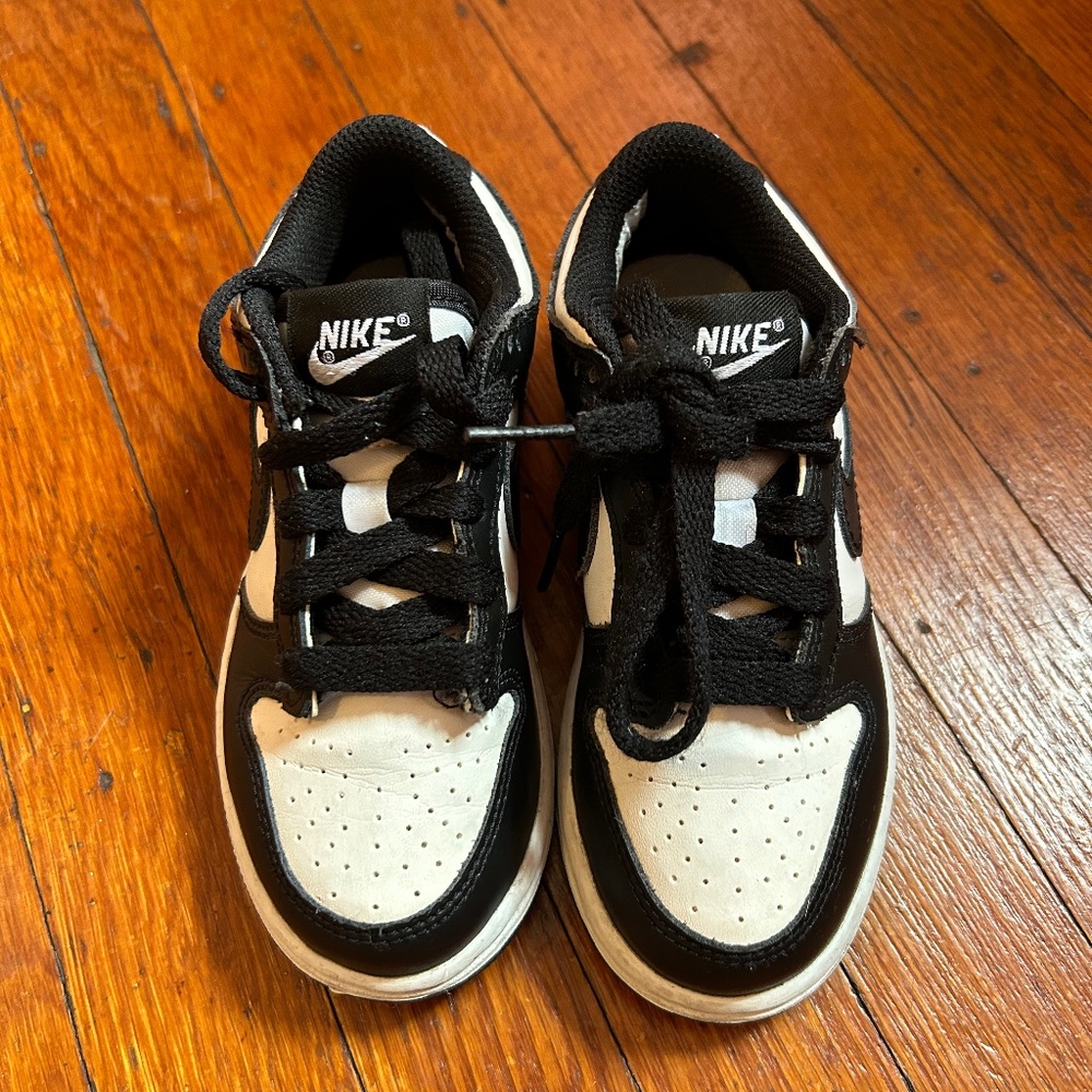 Black & White Nike Dunks